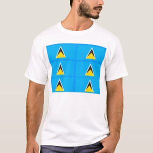 T - Shirt der St. Lucia