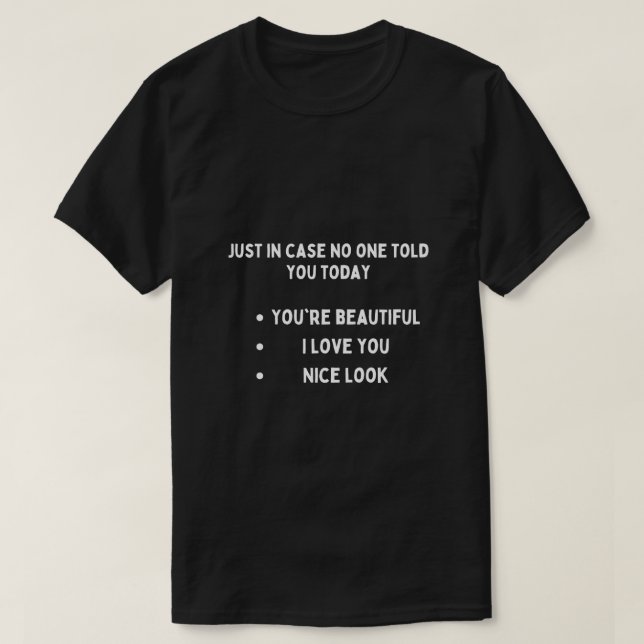 T - Shirt der strahlenden Liebe (Design vorne)
