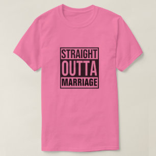T - Shirt der Straight Outta Ehe