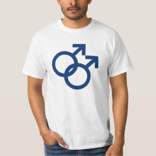 T - Shirt der Symbole für das Geschlecht von Schw