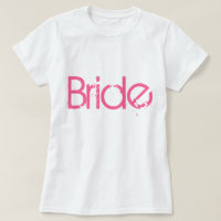 T - Shirt der Typ-Brille mit heiß rosa Druckausfal