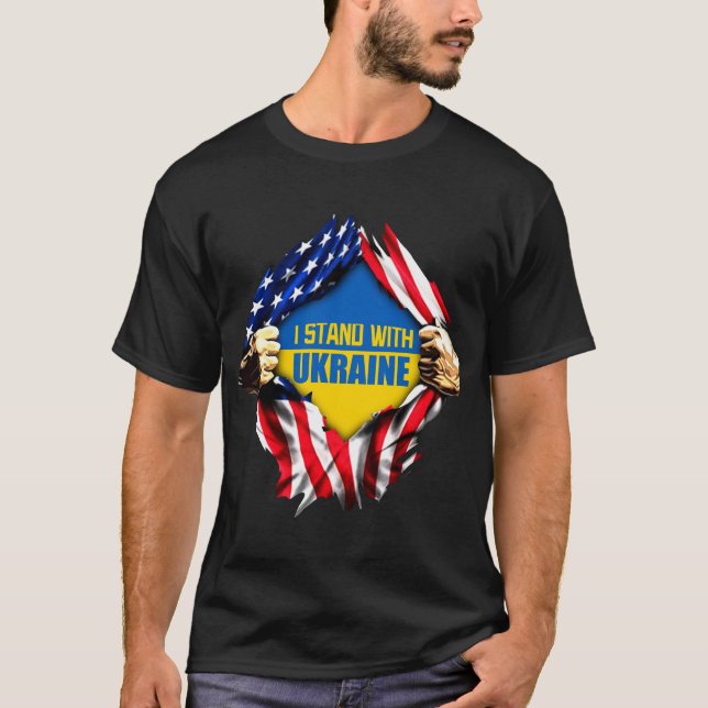 T - Shirt der Ukraine (Vorderseite)