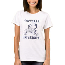 T - Shirt der Universität Capybara