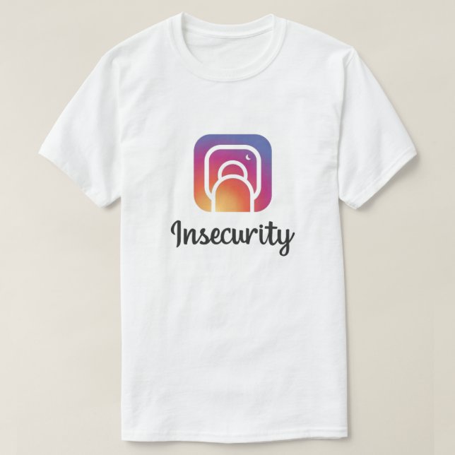 T - Shirt der Unsicherheit (Design vorne)