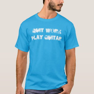 T - Shirt "der verlassenen Arbeits-Spiel-Gitarre"