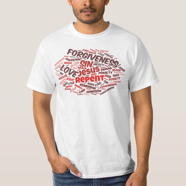 T - Shirt der Verzeihung (Vorderseite)