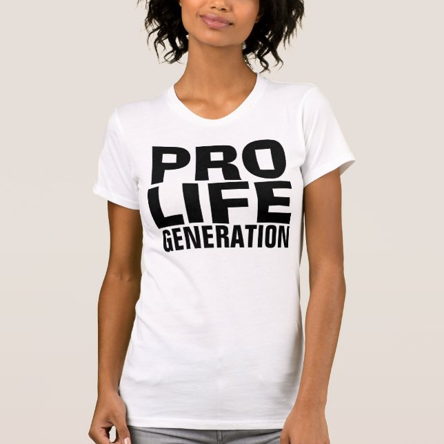 T - SHIRT DER VORLEBENSGENERATION (Vorderseite)