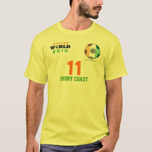 T - Shirt der Weltmeisterschaft-Elfenbeinküste-#1