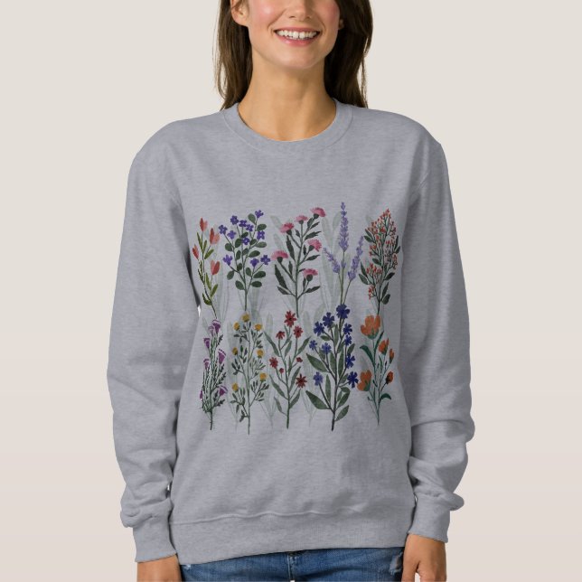 T - Shirt der Wildblume von Frauen (Vorderseite)