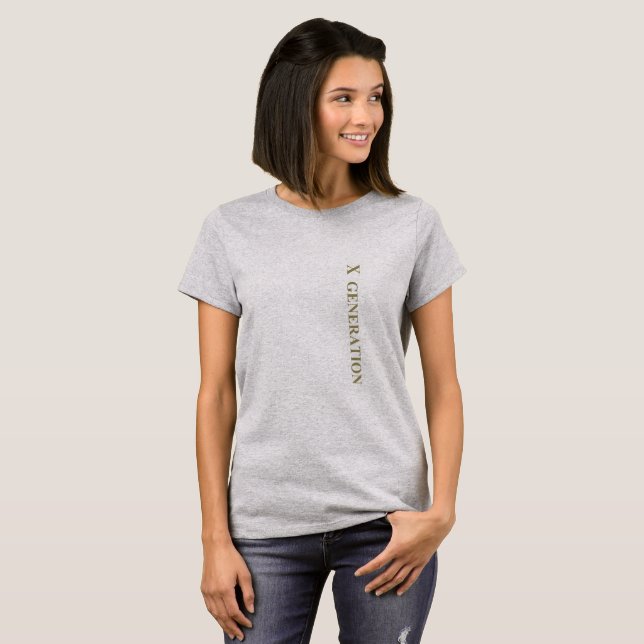 T - Shirt der X-Generation (Vorne ganz)