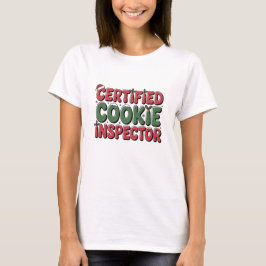 T - Shirt der zertifizierten Cookie Inspector-Fami