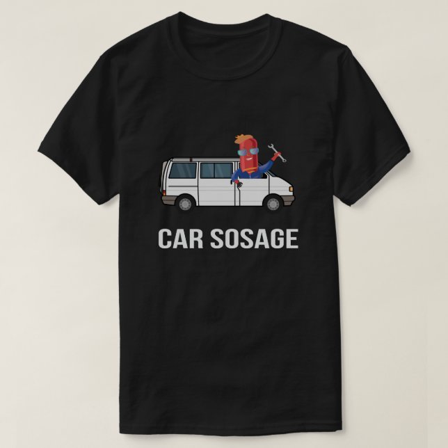 T-Shirt des Alters t4 des Autos PAS (Design vorne)