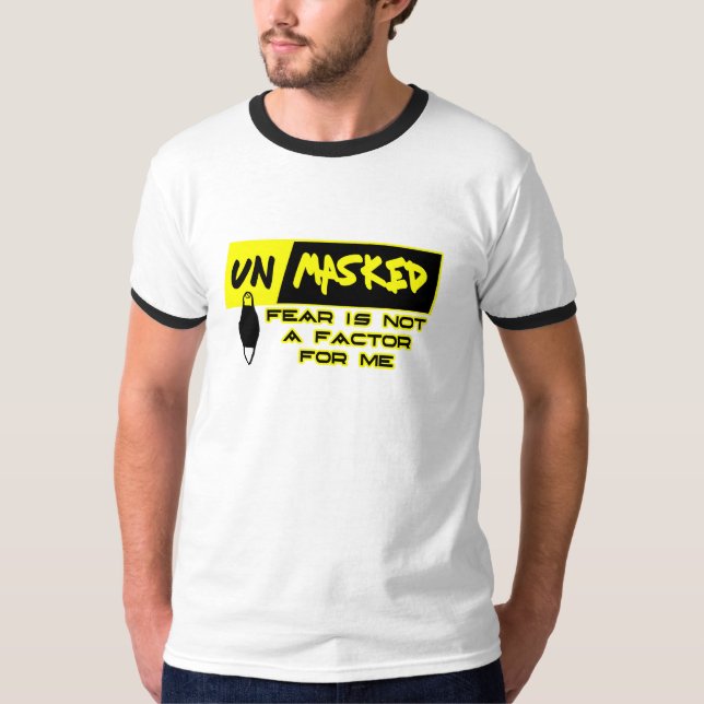 T - Shirt des angeborenen Angstfaktors (Vorderseite)
