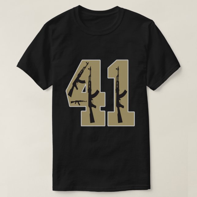 T - SHIRT DES ANGRIFFS-AK-41 (Design vorne)