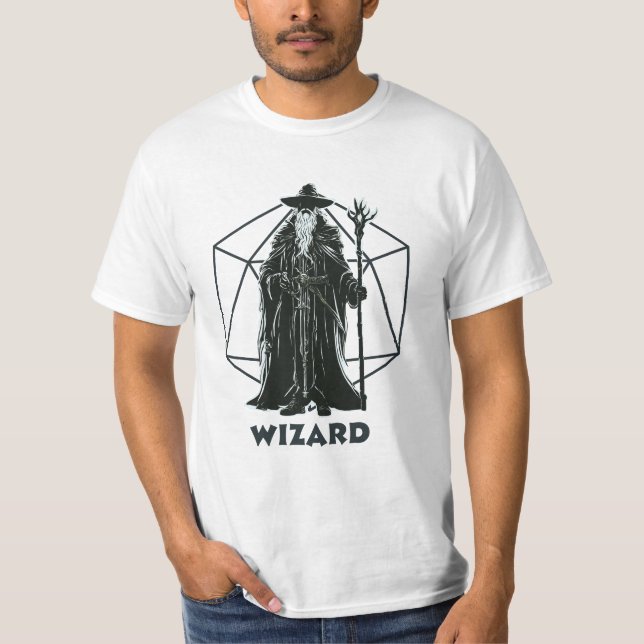 T - Shirt des Assistenten für Dungeons und Drachen (Vorderseite)