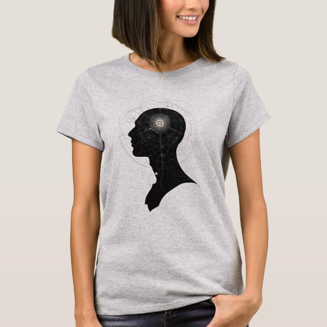 T - Shirt des beleuchteten Bewusstseins (Vorderseite)