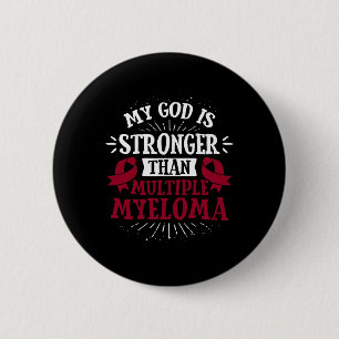 T-Shirt des Blutkrebses - Multiples Myelom Button