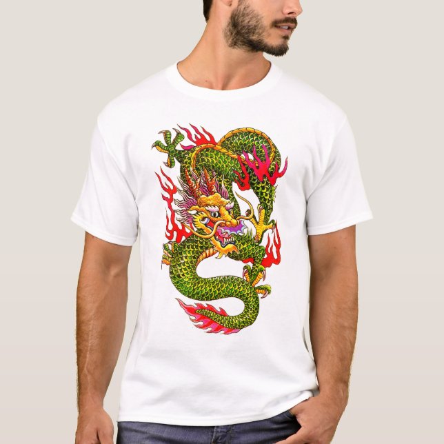 T - Shirt des Drache-3 (Vorderseite)