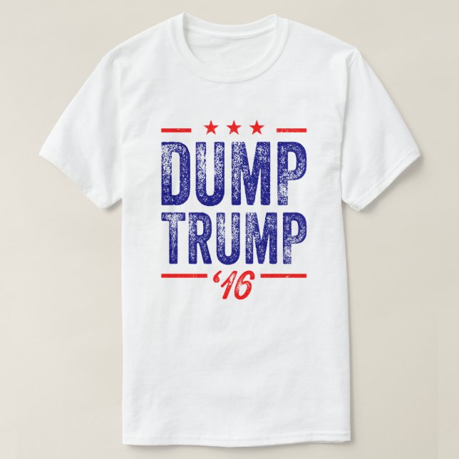 T - Shirt des Dump-Trumpf-'16 (Design vorne)