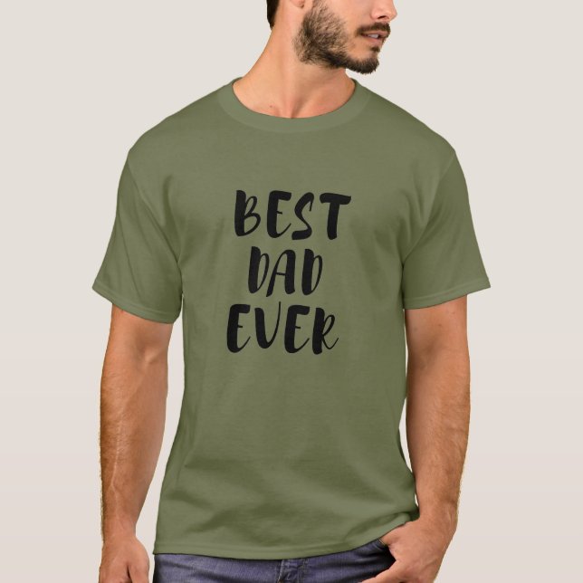 T - Shirt des einfachen Vatertags (Vorderseite)
