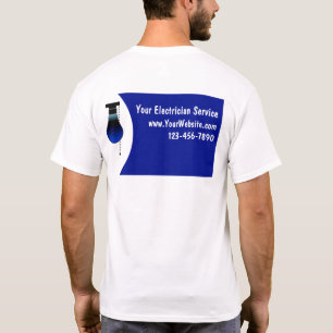 T - Shirt des Elektrobetriebs