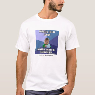 T - Shirt des Erfolgs-KindPB&J Meme