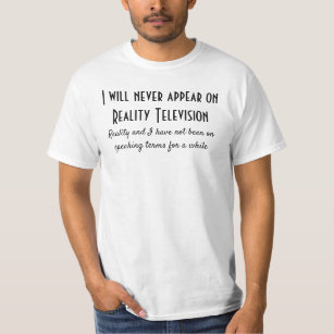 T - Shirt des Fernsehens