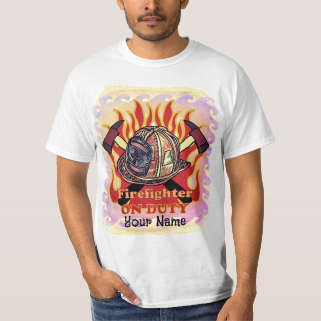 T - Shirt des Feuerwehrmanns (Vorderseite)