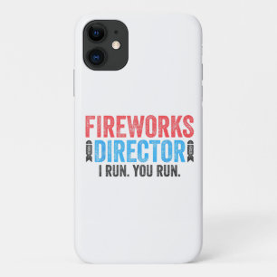 T - Shirt des Feuerwerksdirektors am 4. Juli Shirt Case-Mate iPhone Hülle