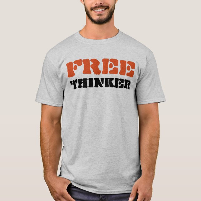 T - Shirt "des freien Denkers" (Vorderseite)