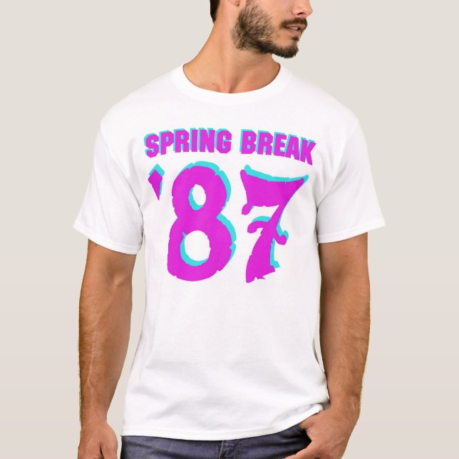 T - Shirt des Frühlings-Bruch-'87! (dieses ist die (Vorderseite)