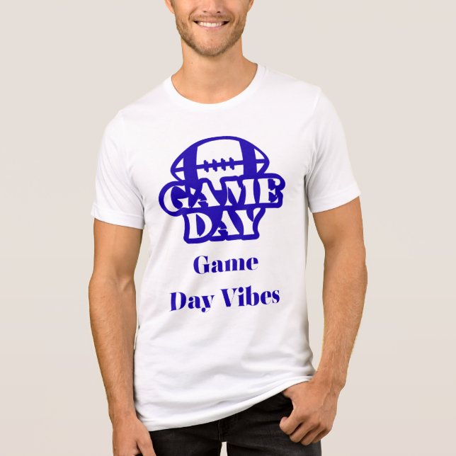 T - Shirt des Fußballspieltages (Vorderseite)