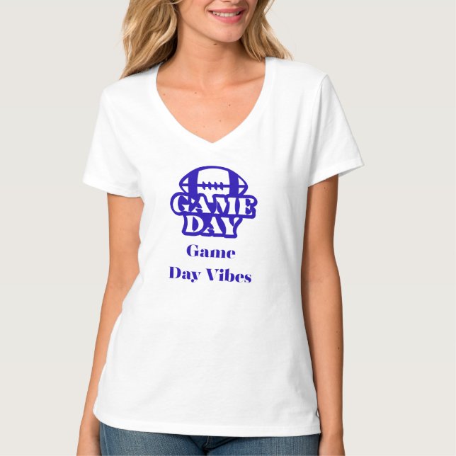 T - Shirt des Fußballspieltages (Vorderseite)