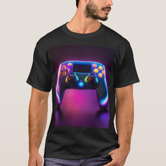 "T-Shirt des Gamers Ultimate: Spielecontroller T-Shirt (Vorderseite)