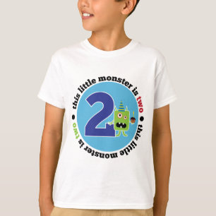 T - Shirt des Geburtstags-Monster-2
