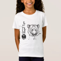 T-Shirt des gefährdetes | das bengalische Kindes