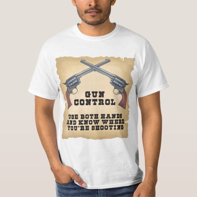 T - SHIRT DES GEWEHR-CONTOL (Vorderseite)