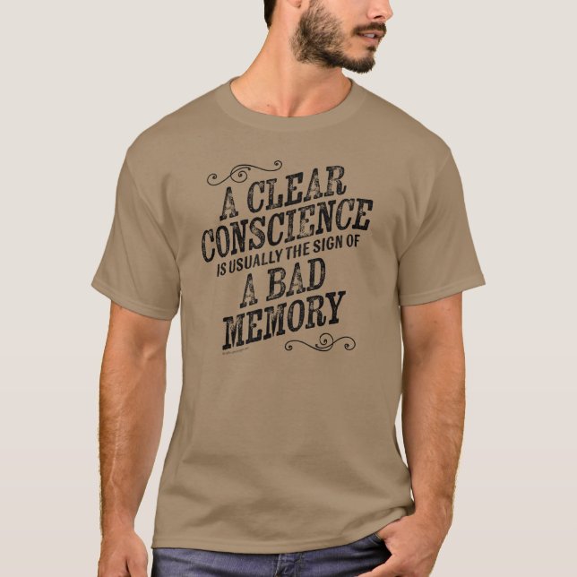 T - Shirt des Gewissens (Vorderseite)