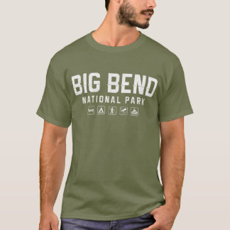T-Shirt des große Biegungs-Nationalparks (Texas) -