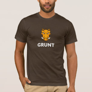 T - Shirt des Grunzen-JS (Brown)