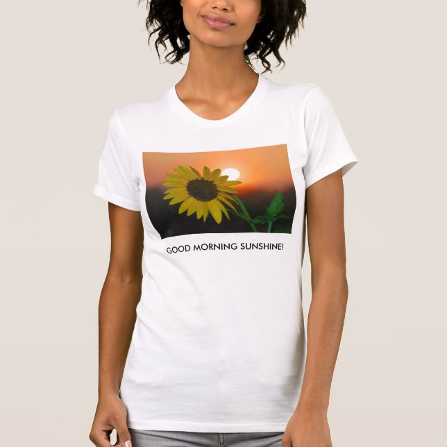 T-SHIRT DES GUTENmorgen-SONNENSCHEIN-2 (Vorderseite)