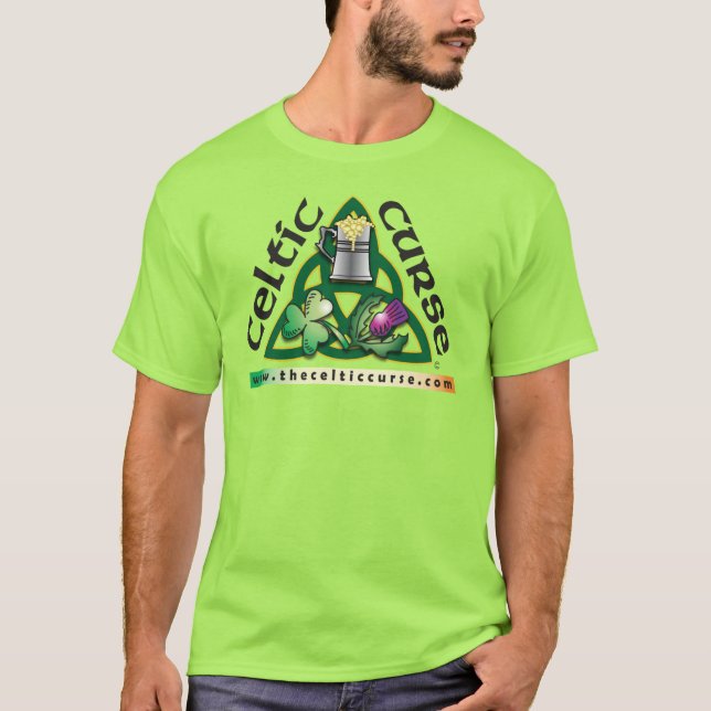 T - Shirt des keltischen Fluchs (Vorderseite)