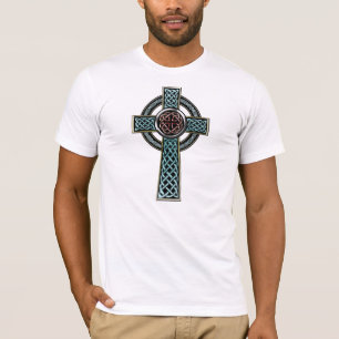 T - Shirt des keltischen Kreuz-2