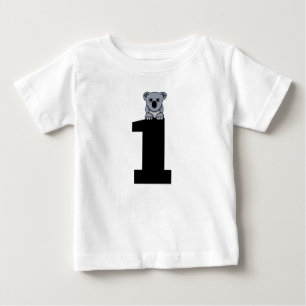 T - Shirt des Koala-Bären im Alter von einem (1) G