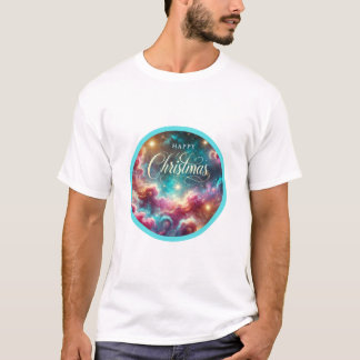 T - Shirt des kosmischen Weihnachtsnebels
