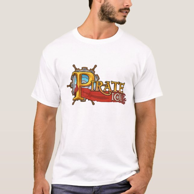 T - Shirt des Logo-Pirate101 (Vorderseite)