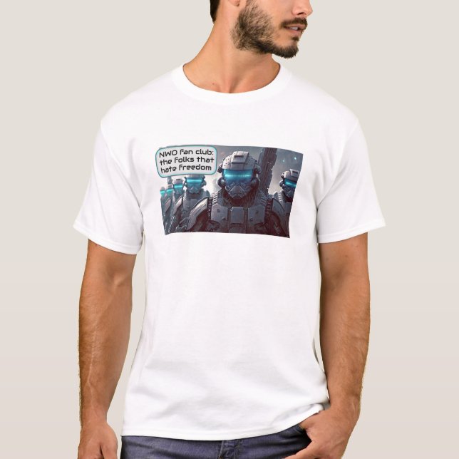 T - Shirt des Lüfterclubs (hell) (Vorderseite)