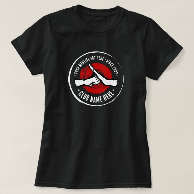 T - Shirt des Martial Arts Club (Design vorne)