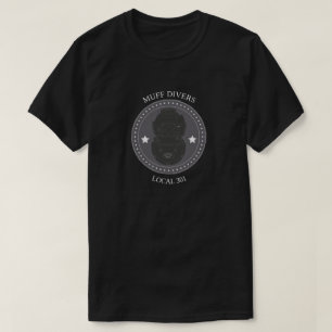 T - Shirt des Muffen-Taucher-Einheimisch-301