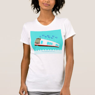T-Shirt des N Judah Failwhale der Frauen